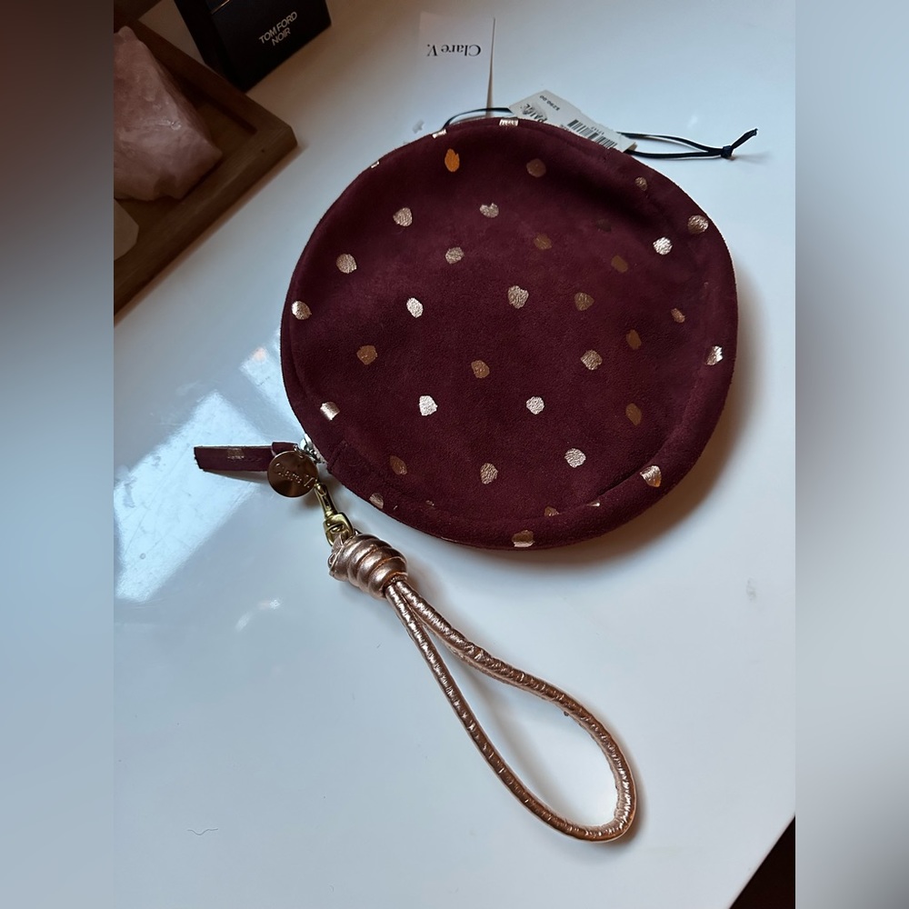 NWT Clare V Circle Wristlet - Picture 3 of 7